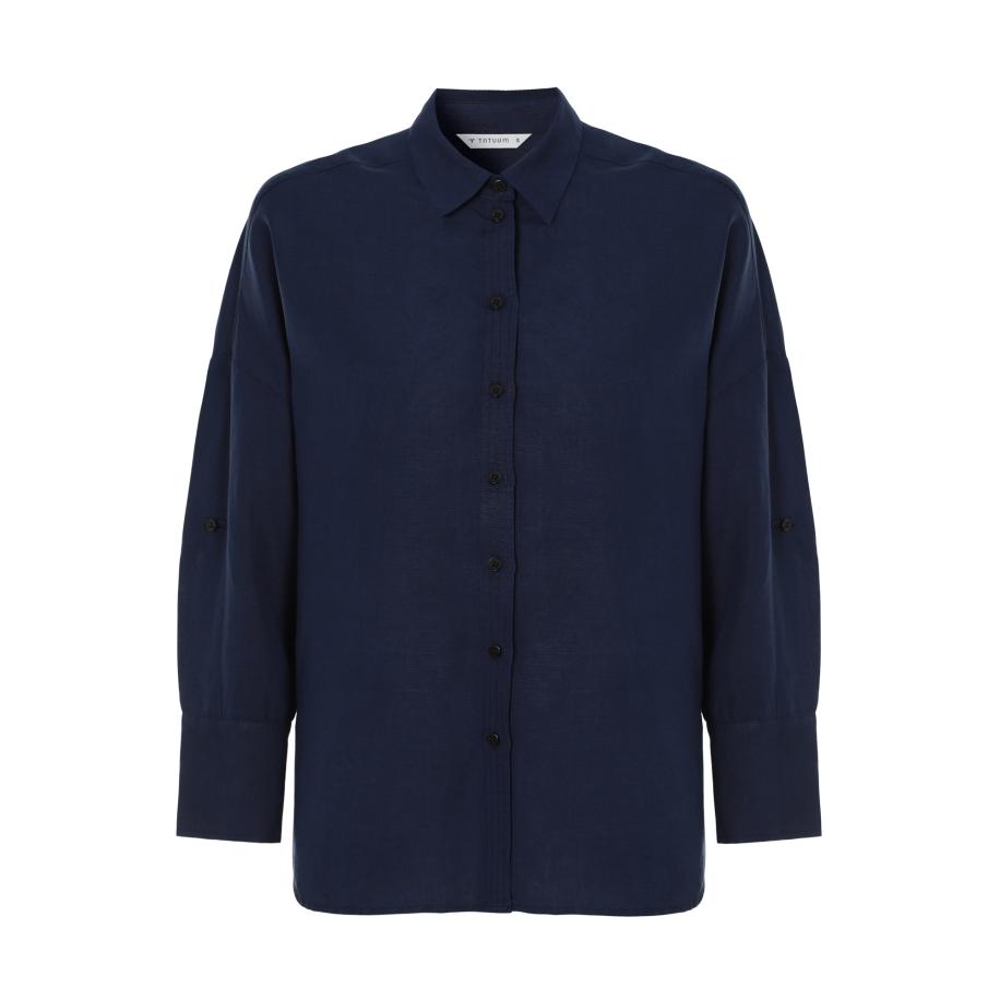 TATUUM Blouse Sisi marine Blauw