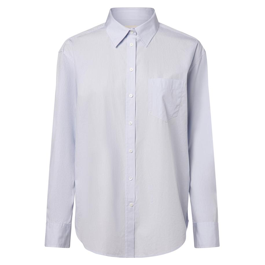 Gant GANT Blouse lichtblauw -