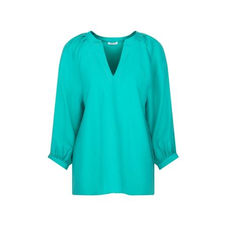 Seidensticker SEIDENSTICKER Blouse Schwarze Rose turquoise