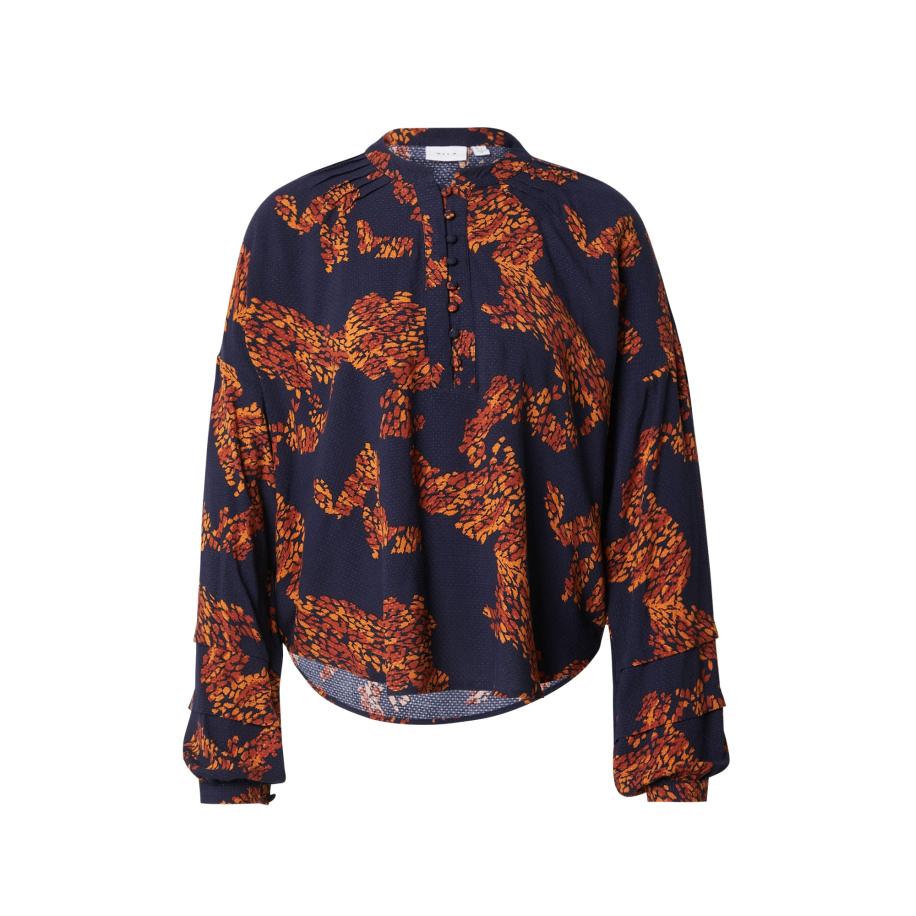 Vila VILA Blouse VIJOJA oranje / donkeroranje / zwart -