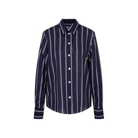 SEIDENSTICKER Blouse Schwarze Rose marine / wit