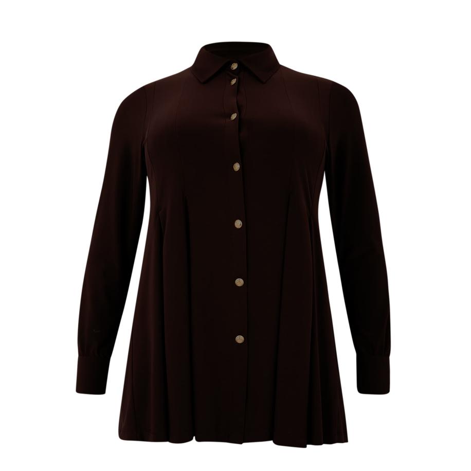 Yoek YOEK Blouse bruin -