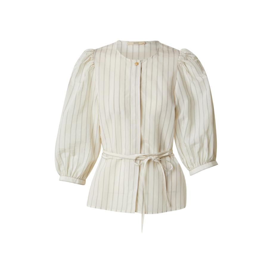 Sessun sessun Blouse ecru / donkergrijs -