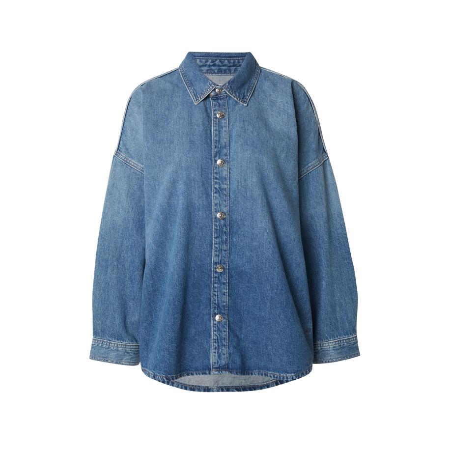 Calvin Klein Calvin Klein Jeans Blouse blauw denim -