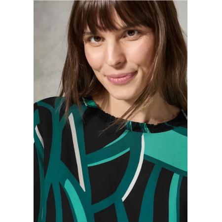 CECIL Blouse met smokdetail