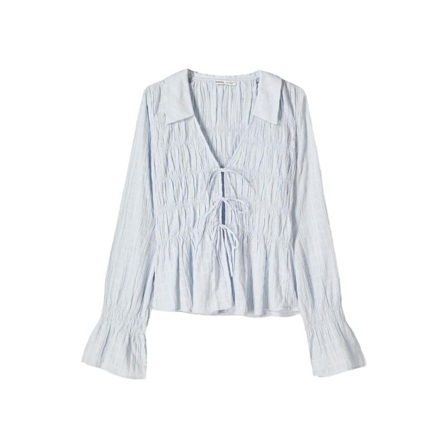 Bershka Bershka Blouse duifblauw -