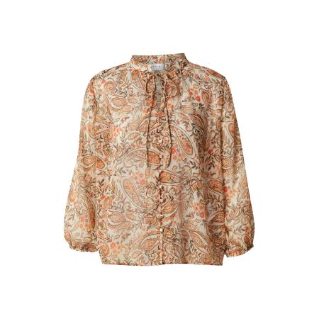 Vila VILA Blouse VIFALA beige / oranje / zwart