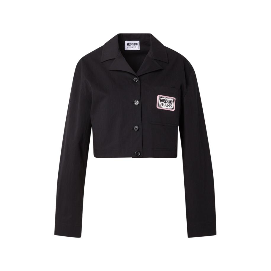 Moschino Moschino Jeans Blouse rosé / zwart / offwhite -