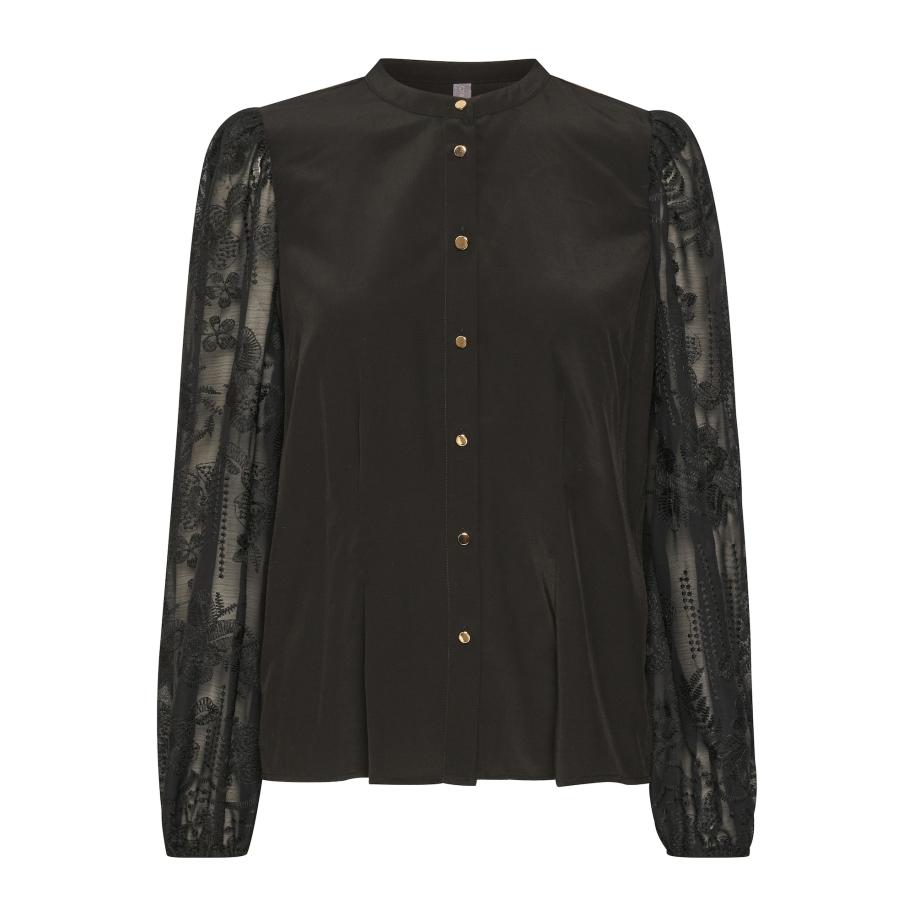 Culture CULTURE Blouse Asmine zwart -