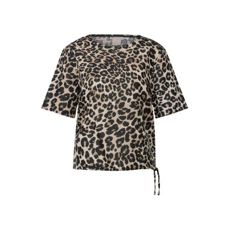 Street One STREET ONE Blouse bruin / cappuccino / zwart