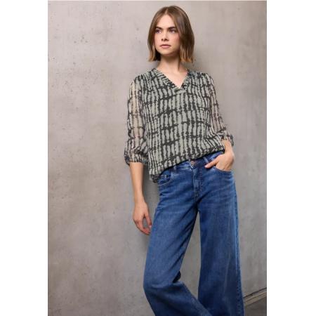 Street One Tuniek van chiffon met V-hals