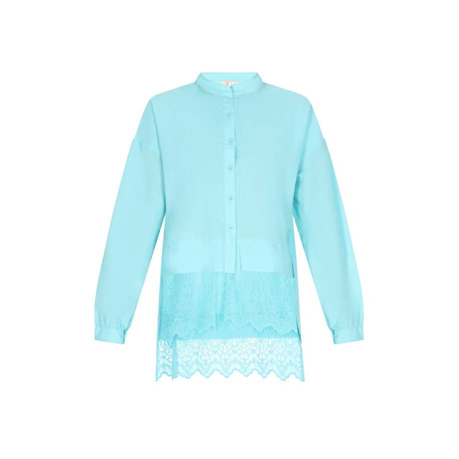 IZIA IZIA Blouse aqua -