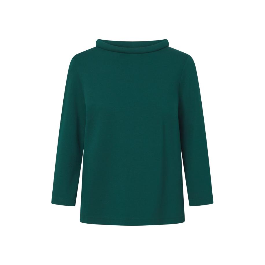 Jascha Stockholm Jascha Stockholm Blouse Alide donkergroen -