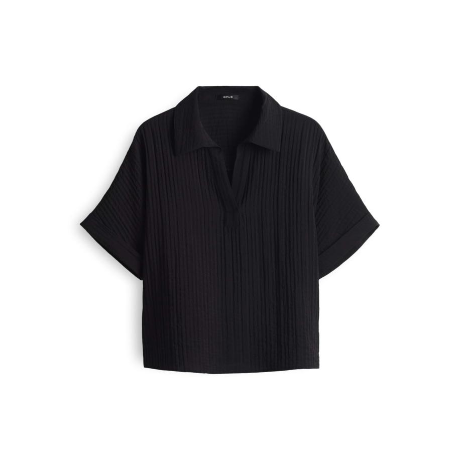 OPUS OPUS Blouse Felsa zwart -