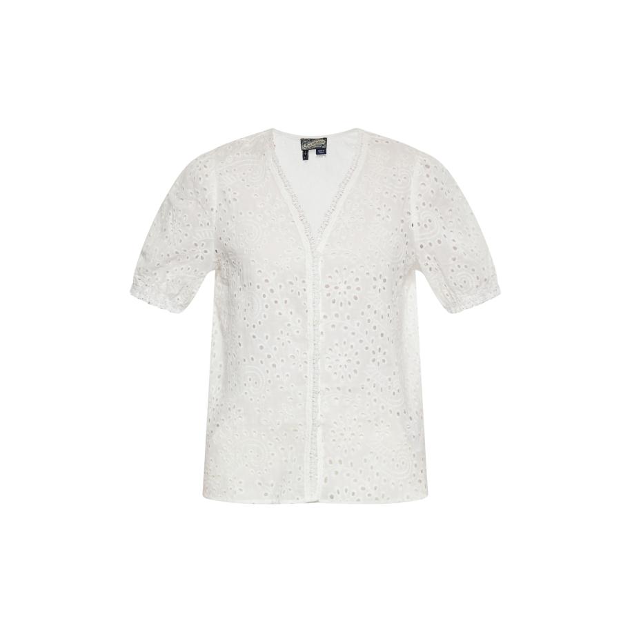 DreiMaster DreiMaster Vintage Blouse wit -