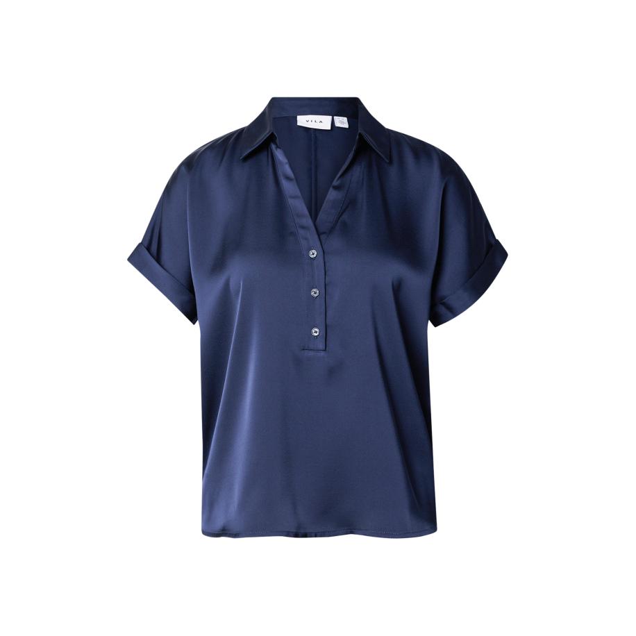Vila VILA Blouse VIEnna Ravenna marine -