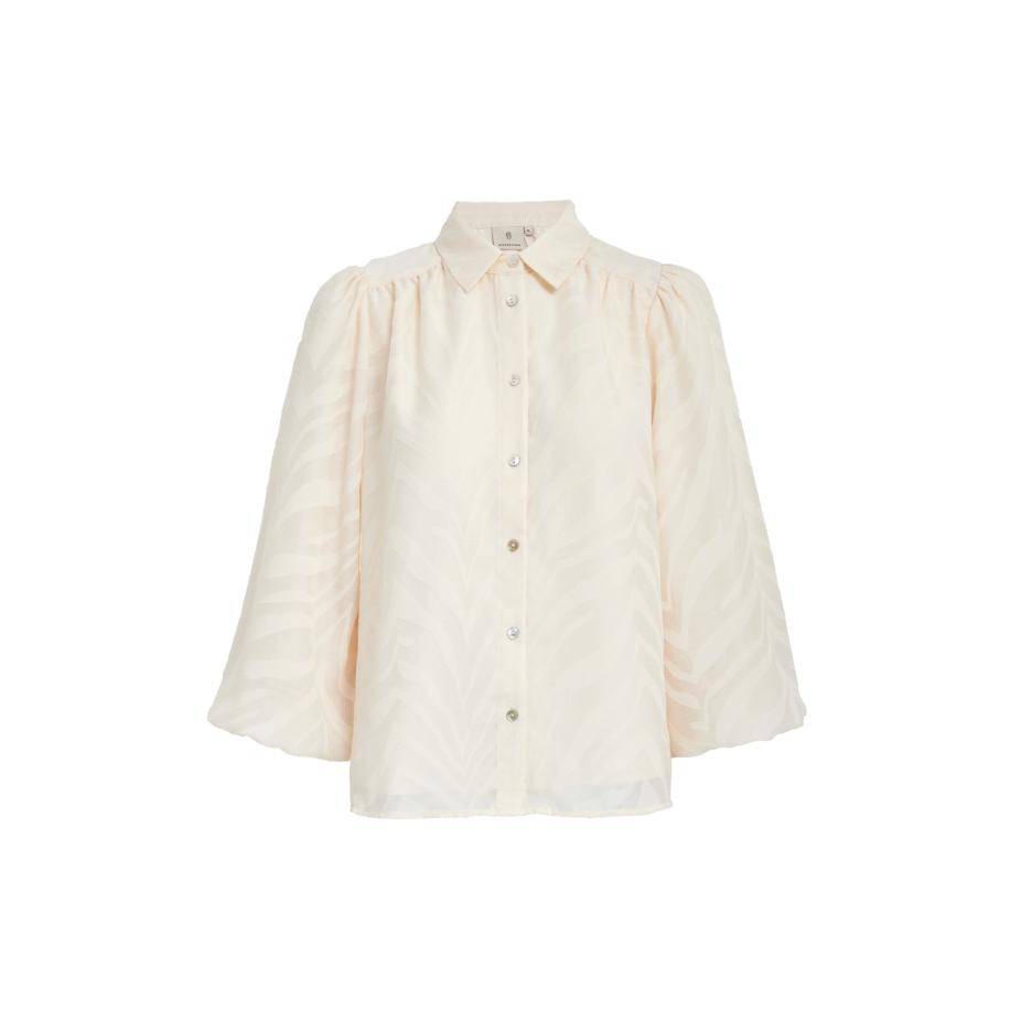 Peppercorn Blouse Kyra crème Bruin
