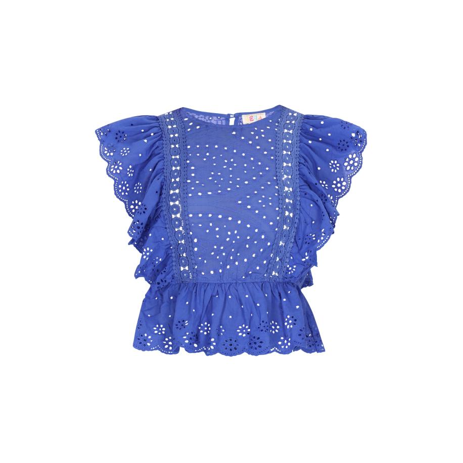 IZIA IZIA Blouse blauw -