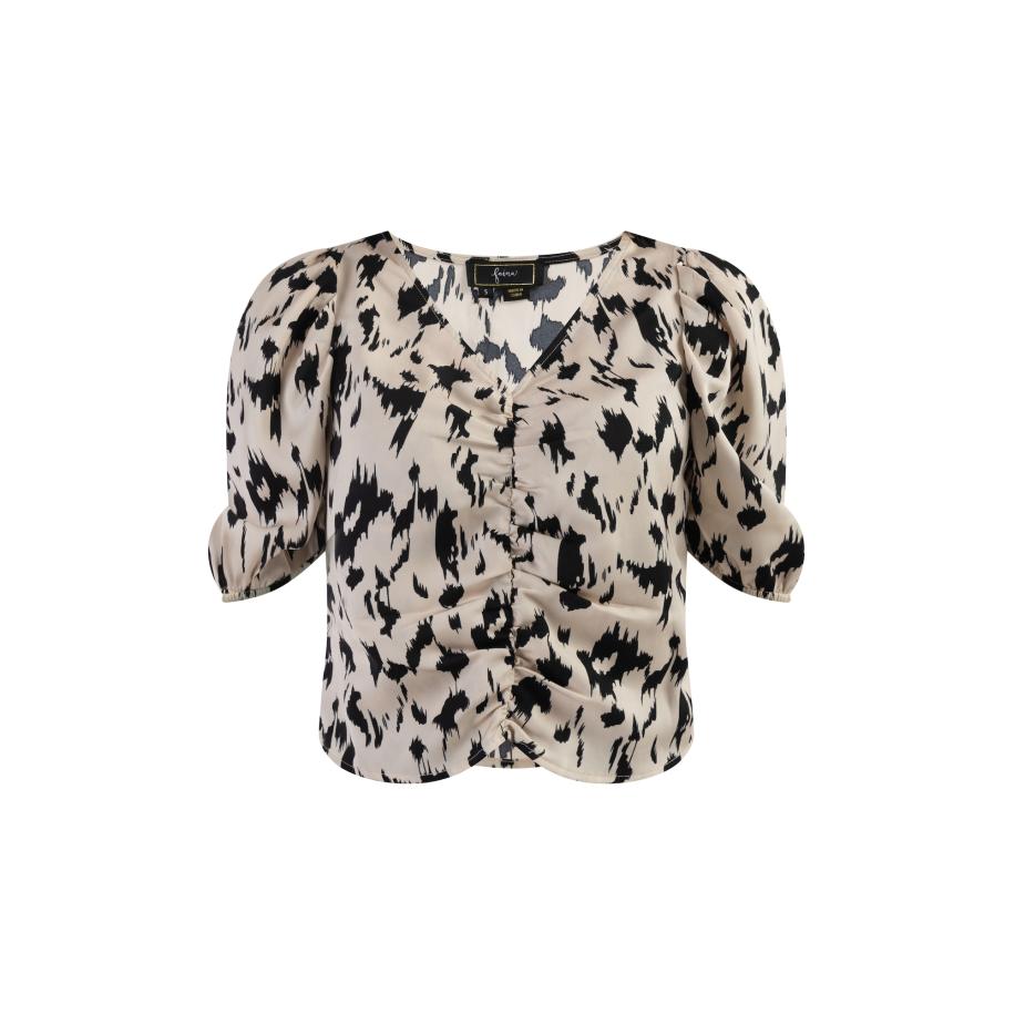 Faina faina Blouse beige / zwart -