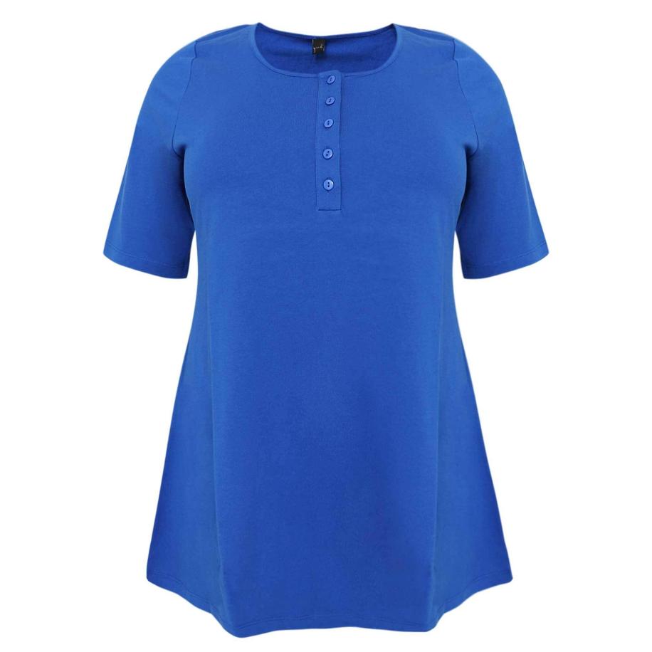 Yoek YOEK Tuniek COTTON blauw -