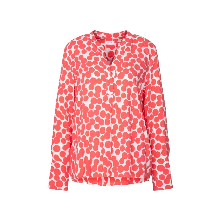 SEIDENSTICKER Blouse Schwarze Rose rosa Roze