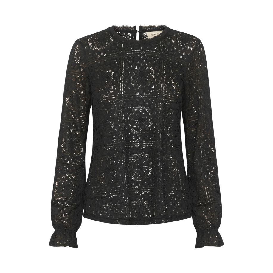 Cream Cream Blouse Tiley zwart -