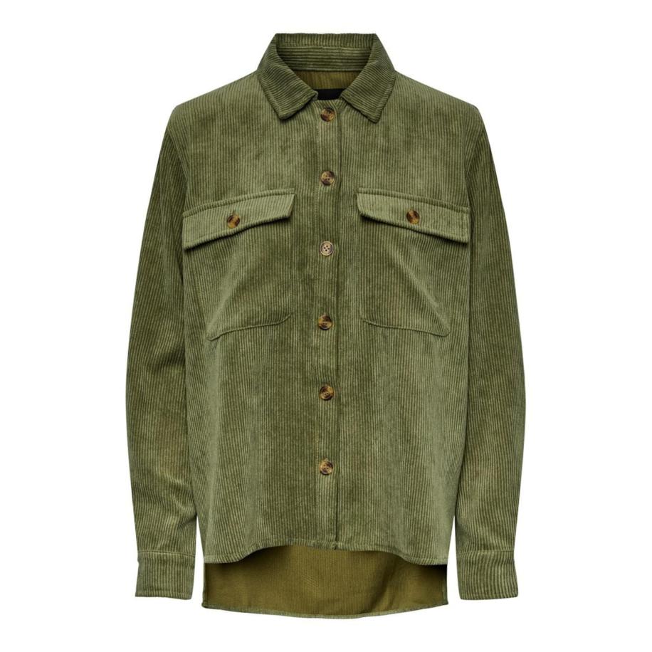 Pieces PIECES Blouse Effi olijfgroen -