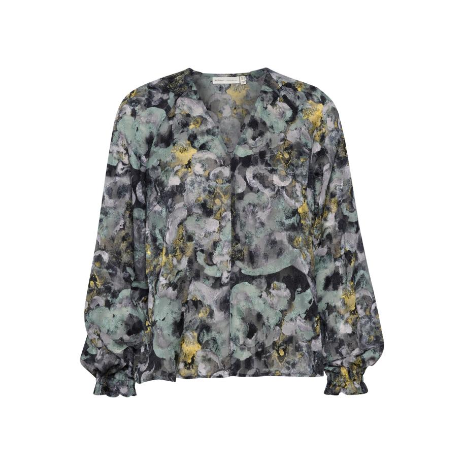 InWear InWear Blouse Nisiral pastelgroen / gemengde kleuren -