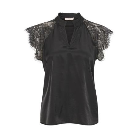 Cream Cream Blouse Nola zwart