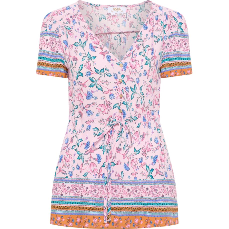 Usha usha FESTIVAL Blouse blauw / groen / oranje / rosa -