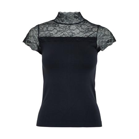 Minus minus Blouse Vanessa zwart