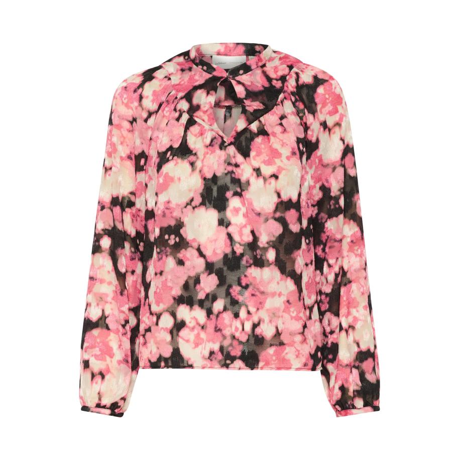 InWear InWear Blouse Cisiral beige / lichtroze / zwart -