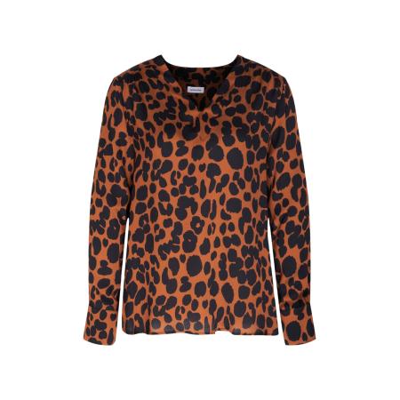 Seidensticker SEIDENSTICKER Blouse Schwarze Rose cognac / zwart