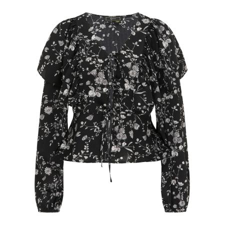 Faina faina Blouse zwart / wit