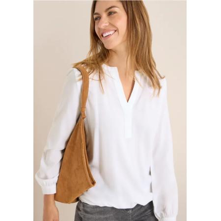 CECIL Blouse met gespleten hals