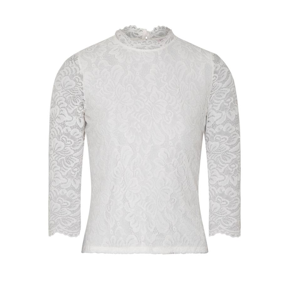 Spieth & Wensky SPIETH & WENSKY Klederdracht blouse Amberg offwhite -