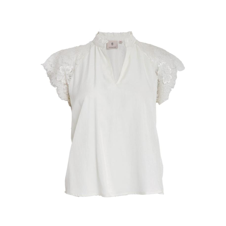 Peppercorn Peppercorn Blouse Kia wit -