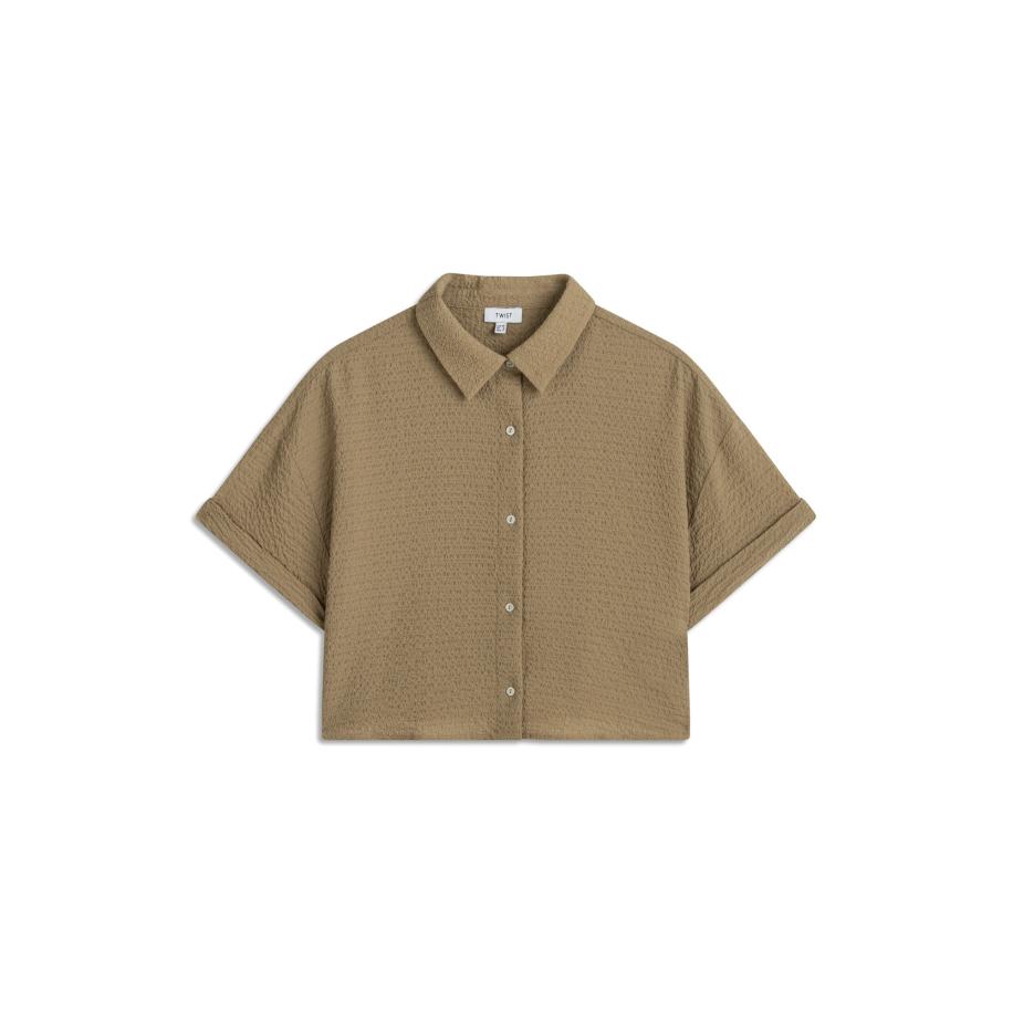 Twist Twist Blouse lichtbruin -