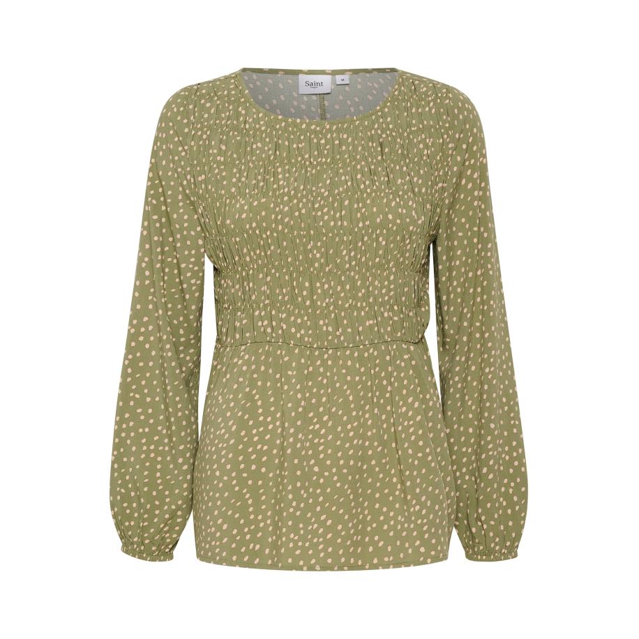 Saint Tropez SAINT TROPEZ Blouse Gisla beige / appel -