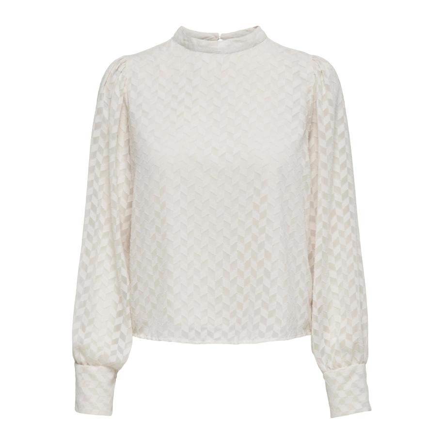 Only ONLY Blouse EMMERY stone grey -