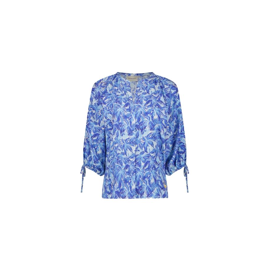 Fabienne Chapot Fabienne Chapot Blouse Cooper blauw / lichtblauw / wit -