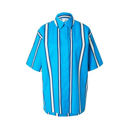 Topshop TOPSHOP Blouse ivoor / azuur / donkerblauw