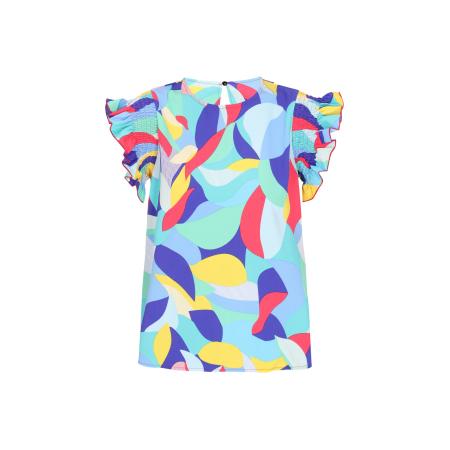 ebeeza ebeeza Blouse blauw / gemengde kleuren