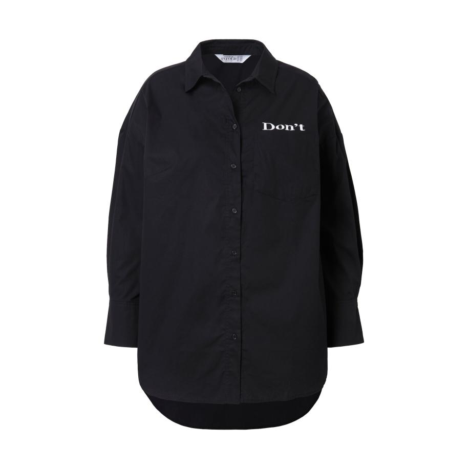 Studio Untold Studio Untold Blouse zwart / wit -