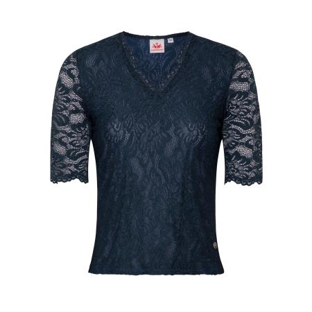 Spieth & Wensky SPIETH & WENSKY Klederdracht blouse Arktis donkerblauw