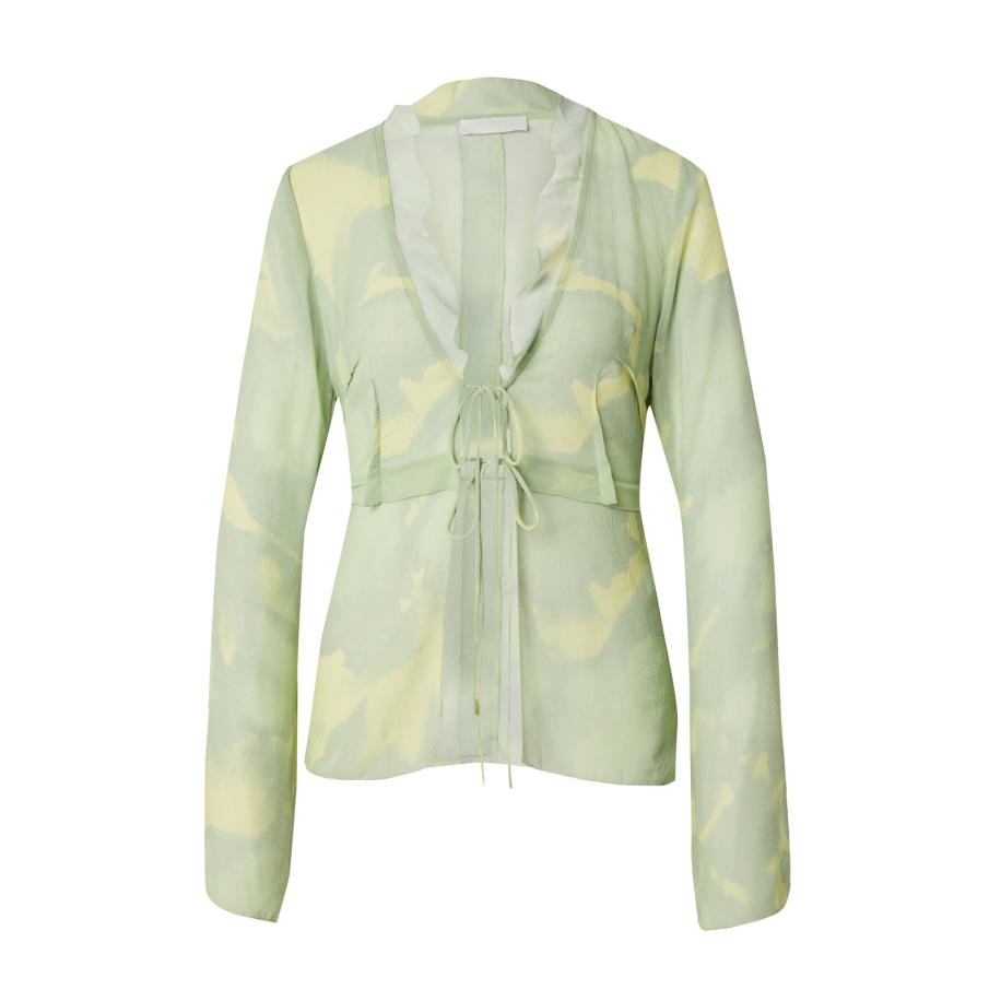 LeGer By Lena Gercke LeGer by Lena Gercke Blouse Theres geel / lichtgroen -
