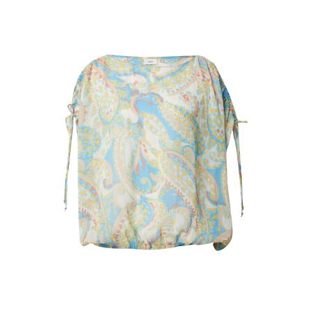 s.Oliver BLACK LABEL s.Oliver BLACK LABEL Blouse lichtbeige / lichtblauw / pasteelgeel / koraal