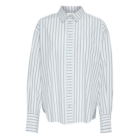 Kaffe Blouse KA Jerrie lichtblauw / zwart