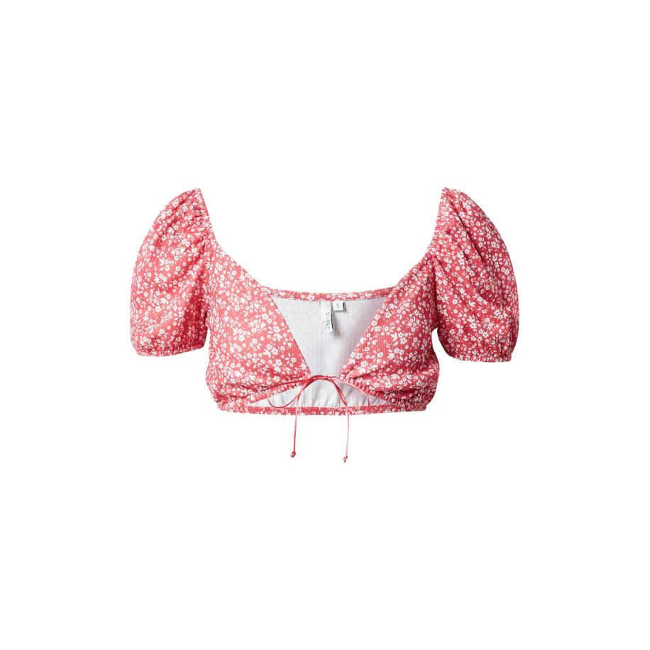 Nelly NLY by Nelly Blouse watermeloen rood / wit -