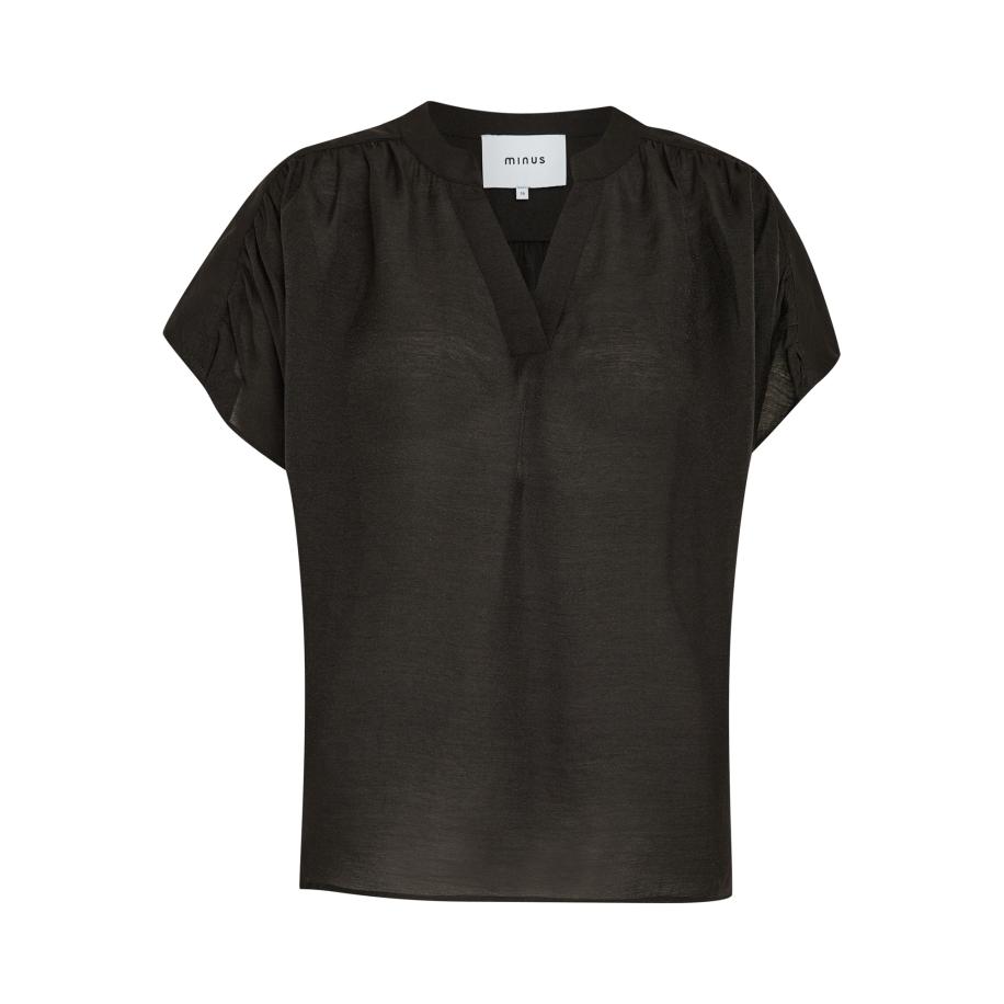 Minus minus Blouse Megara zwart -